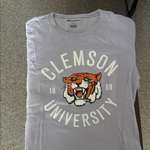 Champion Lavender Clemson University T-Shirt